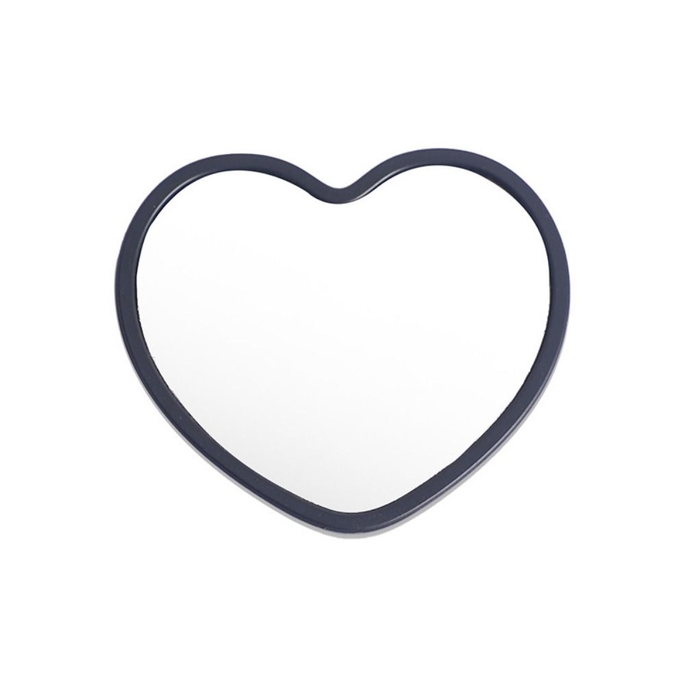 Heartshaped Handheld Mirror Highdefinition Little Beauty Mirror For Dormitory Makeup 5