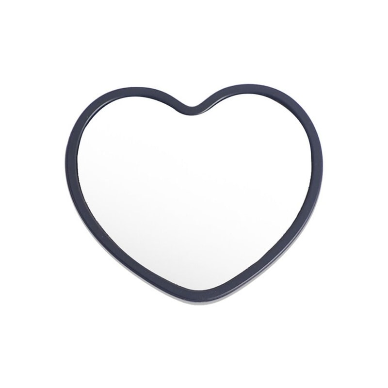 Heartshaped Handheld Mirror Highdefinition Little Beauty Mirror For Dormitory Makeup 5