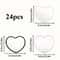 Portable Travel Love Mirrors Heart-shaped Mini Beauty Makeup Mirror Dormitory Glass Girl Gift