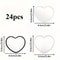 Portable Travel Love Mirrors Heart-shaped Mini Beauty Makeup Mirror Dormitory Glass Girl Gift
