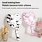 Love Heart Handheld Makeup Mirror With Female Handle Vanity Cosmetic Beauty Tool 3