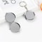 Compact Pocket Mirror with Key Ring, Portable Folding Makeup Mirror, Key Chain Cosmetic Mirror