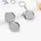 Compact Pocket Mirror with Key Ring, Portable Folding Makeup Mirror, Key Chain Cosmetic Mirror