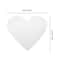 Self Adhesive Heart Shaped Mirror Wall Sticker Removable Decals for Home Decoration