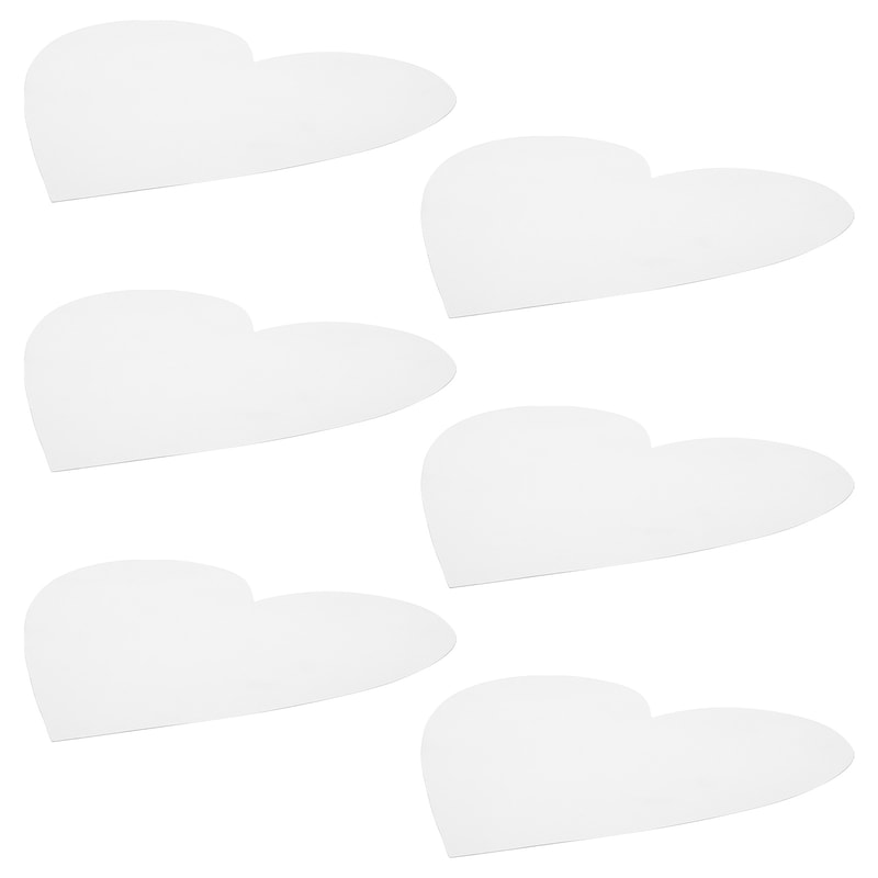 Self Adhesive Heart Shaped Mirror Wall Sticker Removable Decals for Home Decoration