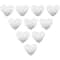 Heart Shaped Lenses Mirrors For Crafts Portable Tiles Small Sticker Vanity 3