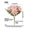 Artificial Flowers Silk Dahlia Rose Daisy Home Wreath Bonsai Wedding Bridal Bouquet For Festival Di 4