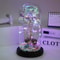 Rose Gifts For Mom Galaxy Glass Rose Forever Eternal Crystal Flower Light Up Rose In Glass Dome 2
