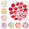 Artificial Rose Mixed Silk Flower Heads For Baby Shower Wedding Decor DIY Crafts 0