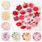 Artificial Rose Mixed Silk Flower Heads For Baby Shower Wedding Decor DIY Crafts 0