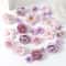 Artificial Rose Mixed Silk Flower Heads For Baby Shower Wedding Decor DIY Crafts 2