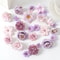 Artificial Rose Mixed Silk Flower Heads For Baby Shower Wedding Decor DIY Crafts 2