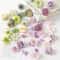 Artificial Rose Mixed Silk Flower Heads For Baby Shower Wedding Decor DIY Crafts 3