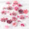 Artificial Rose Mixed Silk Flower Heads For Baby Shower Wedding Decor DIY Crafts 5