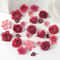 Artificial Rose Mixed Silk Flower Heads For Baby Shower Wedding Decor DIY Crafts 6
