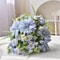 Artificial Rose Flowers Wedding Home Decor Silk Dahlia Hydrangeas Bridal Bouquet Vase For Outdoor G 2