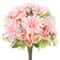 Artificial Rose Flowers Wedding Home Decor Silk Dahlia Hydrangeas Bridal Bouquet Vase For Outdoor G 8