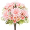 Artificial Rose Flowers Wedding Home Decor Silk Dahlia Hydrangeas Bridal Bouquet Vase For Outdoor G 8