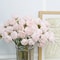 Artificial Silk Rose Pink Peony Bouquet Heads Fake Flowers For Home Table Vase Wedding Decor 5
