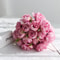 Artificial Silk Rose Pink Peony Bouquet Heads Fake Flowers For Home Table Vase Wedding Decor 11