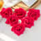 Fake Silk Artificial Flowers For Wedding Garden Scrapbook Rose Arch Home Decor Candy Box 6