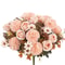 Artificial Silk Rose Flowers Wreaths Wedding Home Room Decoration Photography Props 2