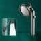 Large Water Outlet Handheld Overhead Shower Head, Dual Purpose Booster Shower Set Elbow Bathroom Accessories