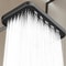 Square Booster Top Spray Shower Head Set Large Anticlogging Bathroom Shower Head 3