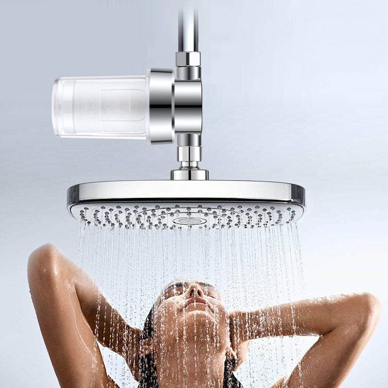 Universal Water Purifier Shower Head Removes Residual Chlorine Household Use Replaceable PP Cotton 1
