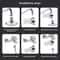 Universal Water Purifier Shower Head Removes Residual Chlorine Household Use Replaceable PP Cotton 4