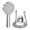 Large Water Volume 5speed Shower Head With Boost Function And Universal Filter Bathroom Set 6