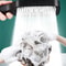 Large Outlet Pressurized Adjustable Square Shower Head Household Bath Rain Shower Head Set With Wat 3