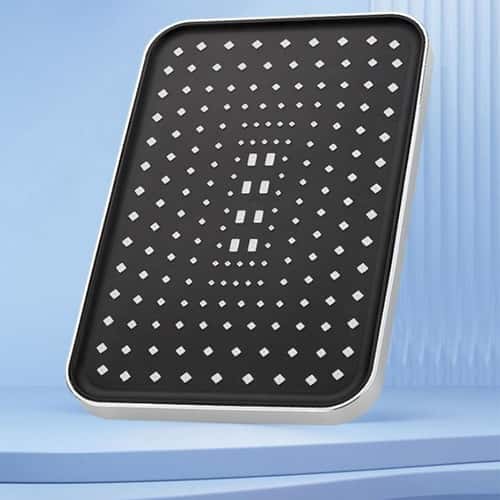 Adjustable Pressurized Shower Head, Large Panel Top Spray Universal Bathroom Set