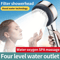 Adjustable FourSpeed Handheld Shower Head With Water Heater Booster And Bathroom Bracket Set 2