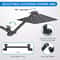 Stainless Steel Overhead Showerhead Wall Mounted Set With Extension Arm 5