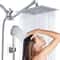 Stainless Steel Overhead Showerhead Wall Mounted Set With Extension Arm 6