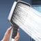 High Pressure Water Saving 7 Modes Adjustable Shower Head One Button Stop Large Panel Bathroom Set 1
