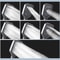 High Pressure Water Saving 7 Modes Adjustable Shower Head One Button Stop Large Panel Bathroom Set 2