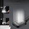 High Pressure Water Saving 7 Modes Adjustable Shower Head One Button Stop Large Panel Bathroom Set 4
