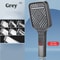 High Pressure Water Saving 7 Modes Adjustable Shower Head One Button Stop Large Panel Bathroom Set 7