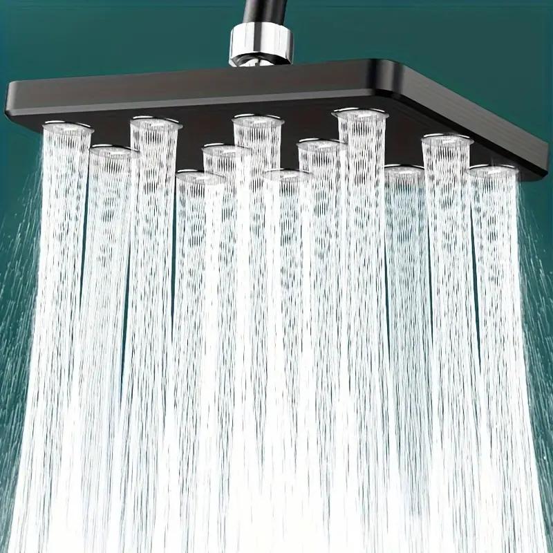 Universal Overhead Shower Head Large Pressurized Anti-blocking Shower Head for Bathroom and Hotel