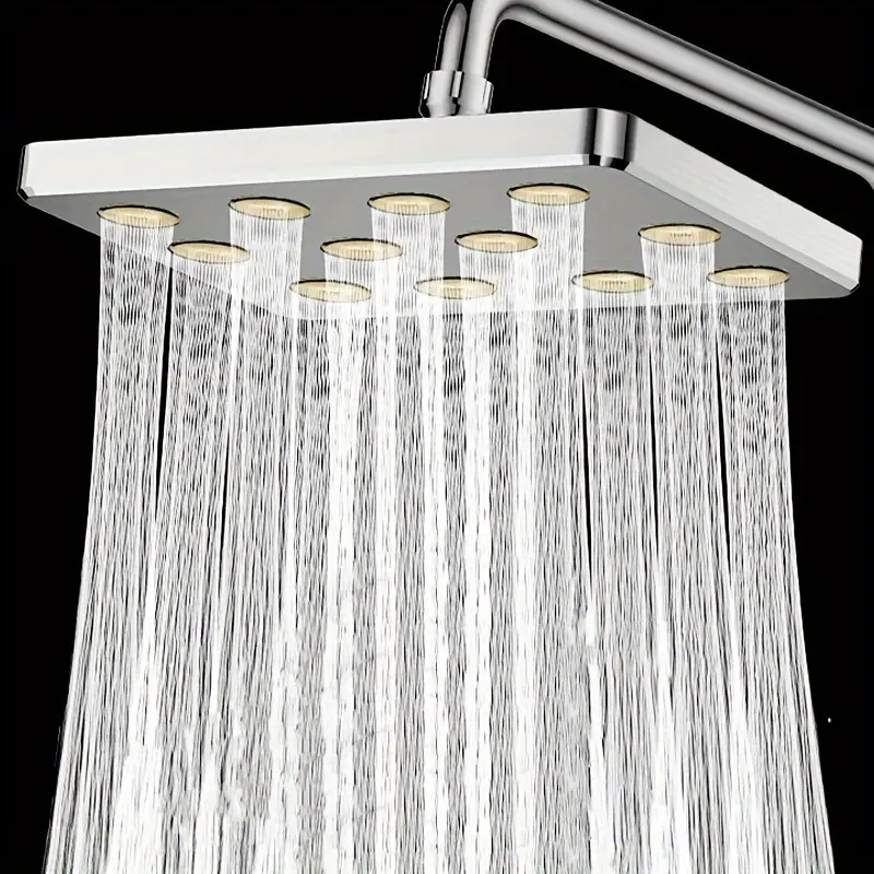 Universal Overhead Shower Head Large Pressurized Anti-blocking Shower Head for Bathroom and Hotel