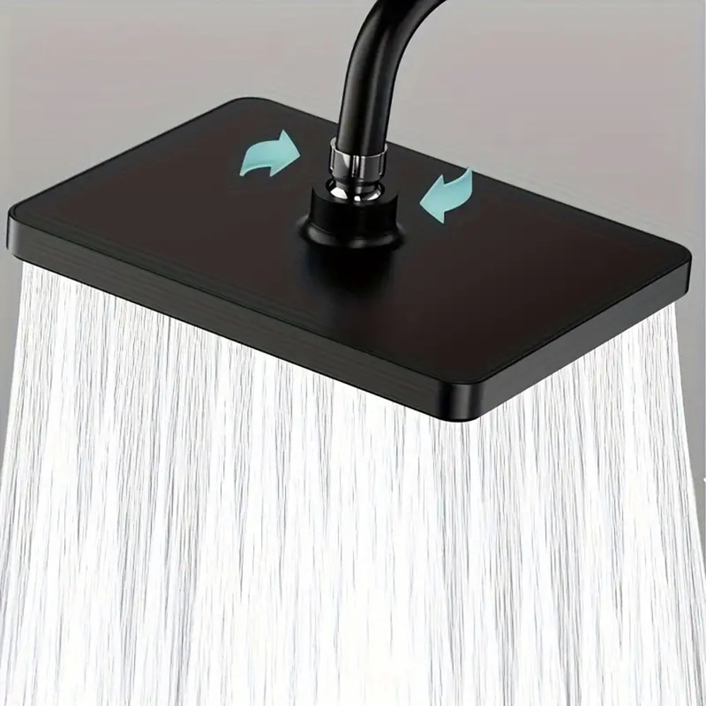Universal Overhead Shower Head Large Pressurized Anti-blocking Shower Head for Bathroom and Hotel