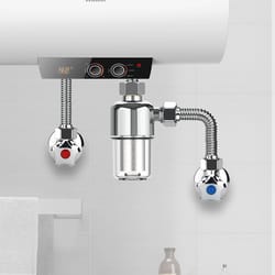 replacement water inlet tap filter for household pre-water heater anti-scaling purification