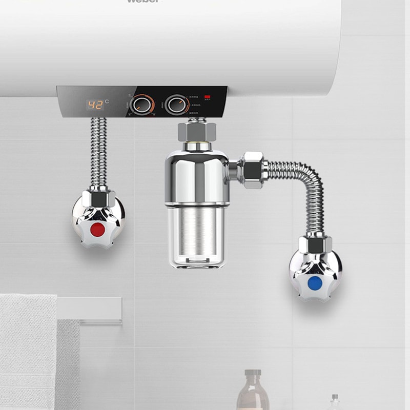 Replacement Water Inlet Tap Filter For Household PreWater Heater AntiScaling Purification 0