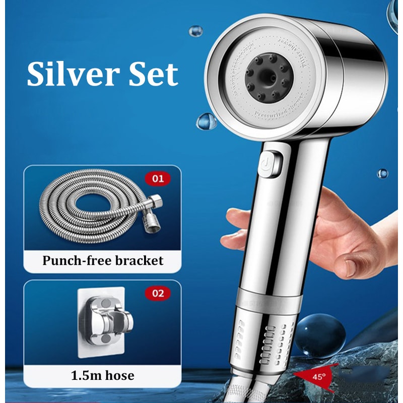 High Quality Pressurized Shower Head Modes Super Strong Household Purification Filter Shower Head 6