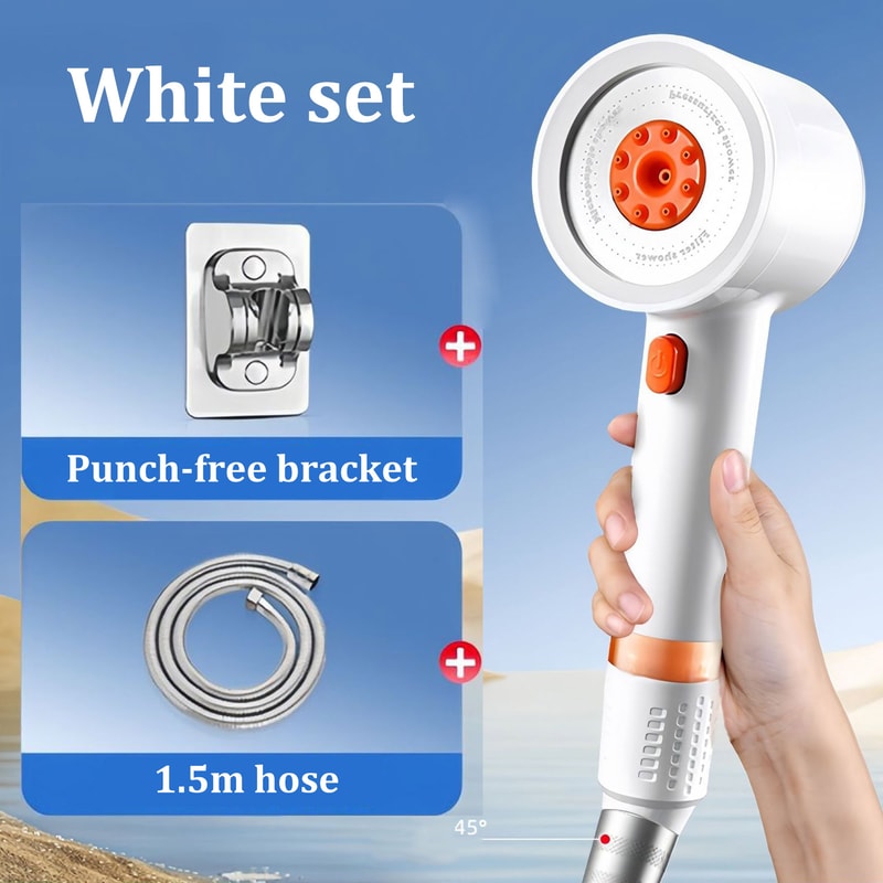 High Quality Pressurized Shower Head Modes Super Strong Household Purification Filter Shower Head 7