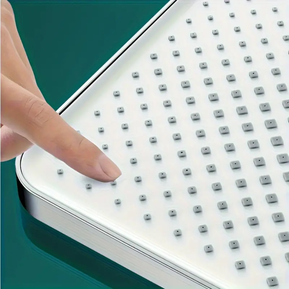 Large Water Outlet Pressurized Shower Head Water Heater With Top Spray Panel 4