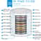 Shower Head Preshower Filter Large Flow Water Purifier Skin Care 6
