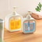 Visual Transparent Soap Dispenser Bottle Plastic Push Lotion Bottle Travel Bathroom Empty Bottle 4